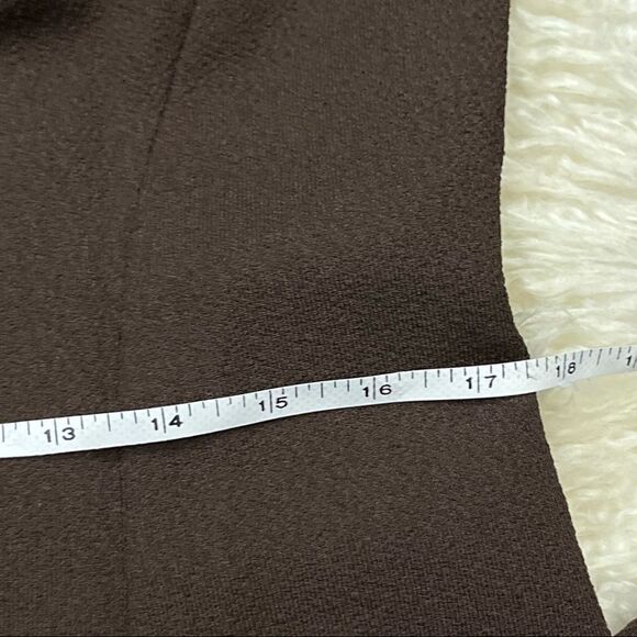 60’s/ 70’s Brown and Gold Tunic and Pants Suit Ornate Gold Trim S/M - Picture 11 of 14